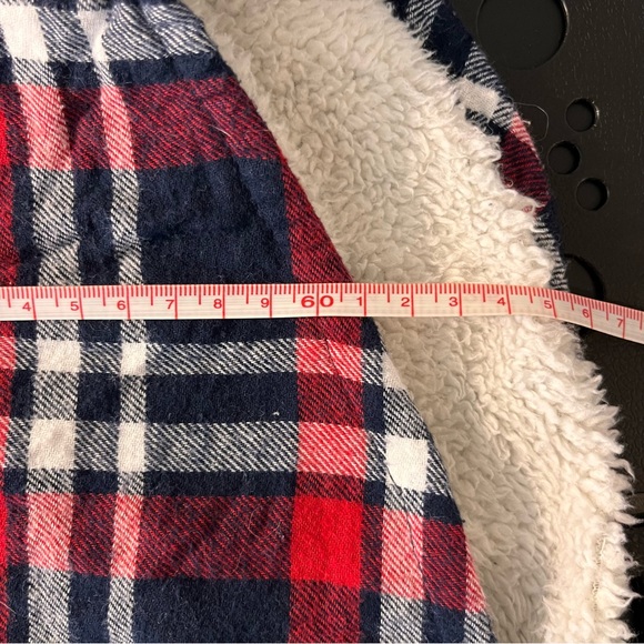 Red Plaid Fleece Lined Flannel - Picture 6 of 7